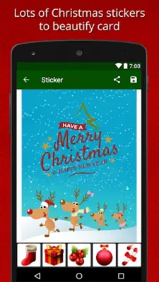 Christmas Greeting Cards android App screenshot 4