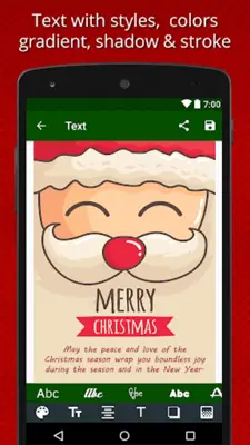 Christmas Greeting Cards android App screenshot 5